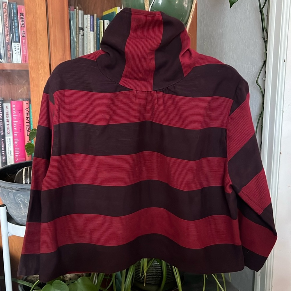 Ace & Jig Scarlet Top Large Striped Small flaw GUC